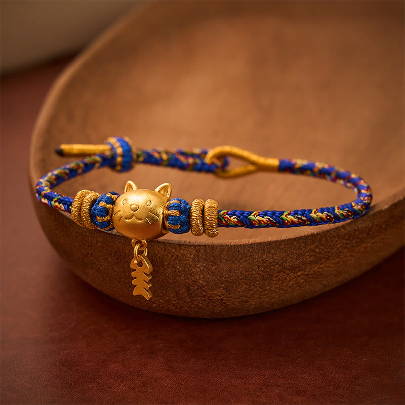 Buddha Stones Kupfernes Wels-Armband in verschiedenen Farben - image 12
