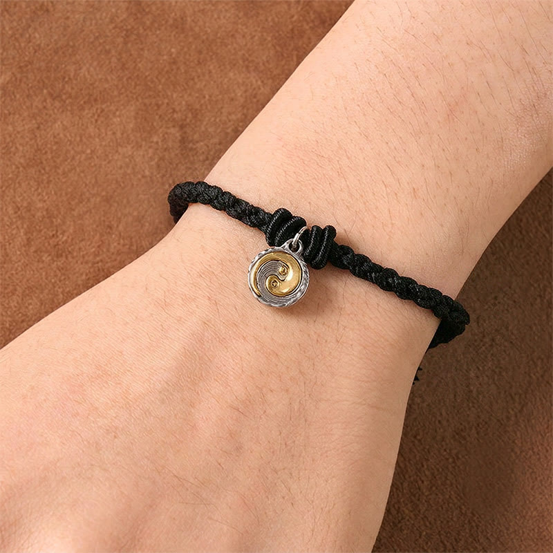 Buddha Stones Kupfer Yin Yang Rotes Schnur Balance-Armband - image 13