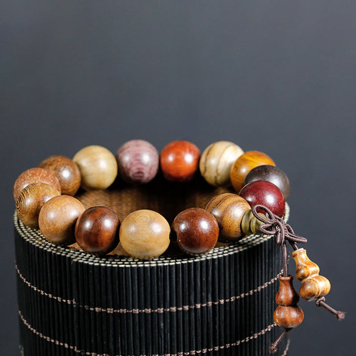 Buddha Stones, 108 Perlen, Wenge-Holz, Mala, Segen, Meditationsarmband - image 13
