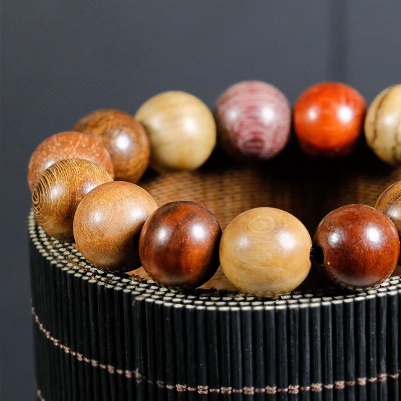 Buddha Stones, 108 Perlen, Wenge-Holz, Mala, Segen, Meditationsarmband - image 14