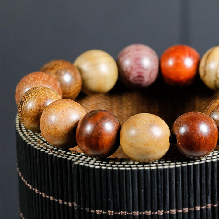 Buddha Stones, 108 Perlen, Wenge-Holz, Mala, Segen, Meditationsarmband - image 14