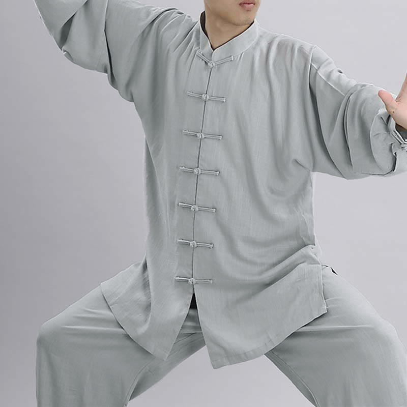 Buddha Stones, Meditation, Zen-Gebet, spirituelle Tai-Chi-Qigong-Praxis, Unisex-Stickerei-Kleidungsset - image 3