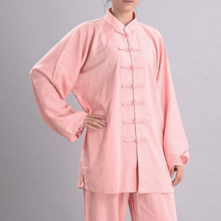 Buddha Stones, Meditation, Zen-Gebet, spirituelle Tai-Chi-Qigong-Praxis, Unisex-Stickerei-Kleidungsset - image 5