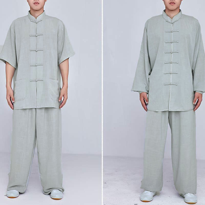 Buddha Stones, Meditation, Zen-Gebet, spirituelle Tai-Chi-Qigong-Praxis, Unisex-Stickerei-Kleidungsset - image 25