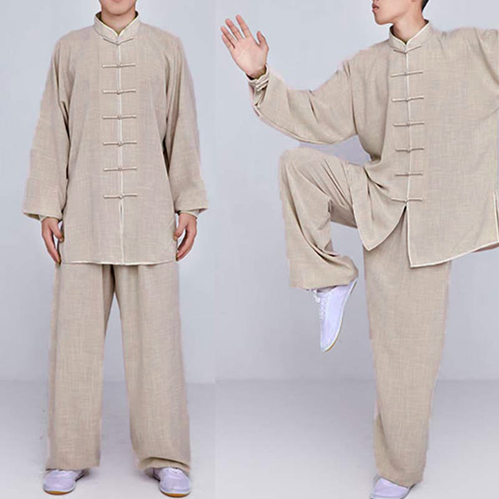 Buddha Stones, Meditation, Zen-Gebet, spirituelle Tai-Chi-Qigong-Praxis, Unisex-Stickerei-Kleidungsset - image 9