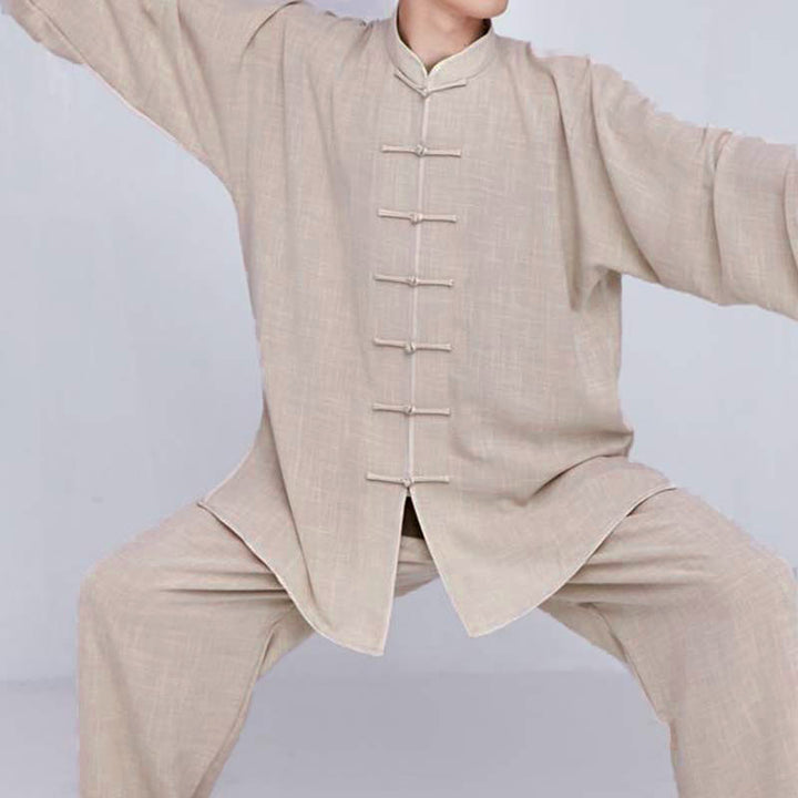 Buddha Stones, Meditation, Zen-Gebet, spirituelle Tai-Chi-Qigong-Praxis, Unisex-Stickerei-Kleidungsset - image 8