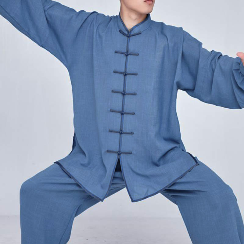 Buddha Stones, Meditation, Zen-Gebet, spirituelle Tai-Chi-Qigong-Praxis, Unisex-Stickerei-Kleidungsset - image 15