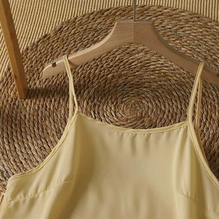 Buddha Stones 2-teiliges sommerliches Boho-Kleid für Damen mit Rundhalsausschnitt, ellbogenlangen Ärmeln und Tasche - image 13