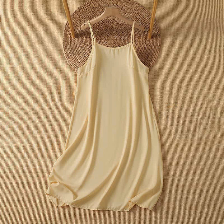 Buddha Stones 2-teiliges sommerliches Boho-Kleid für Damen mit Rundhalsausschnitt, ellbogenlangen Ärmeln und Tasche - image 11