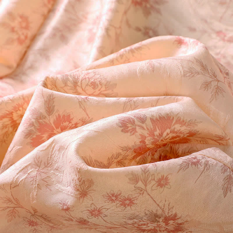 Buddha Stones Lässige lange Boho-Hose für Damen, rosa mit Blumenmuster, weites Bein und Taschen, ideal für Frühling und Sommer - image 8