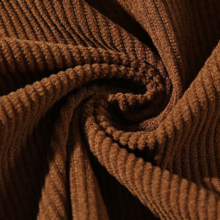 Buddha Stones Lässige Herrenjacke im Tang-Stil mit Froschknopfverschluss aus einfarbiger Baumwolle für Herbst und Winter - image 16