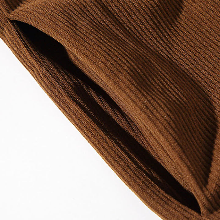 Buddha Stones Lässige Herrenjacke im Tang-Stil mit Froschknopfverschluss aus einfarbiger Baumwolle für Herbst und Winter - image 14