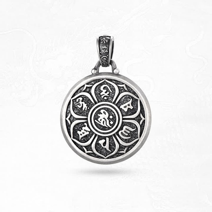 Buddha Stones Tibetische Kupferkette mit gekreuztem Vajra-Anhänger „Om Mani Padme Hum“ – Erdung durch Weisheit - image 11