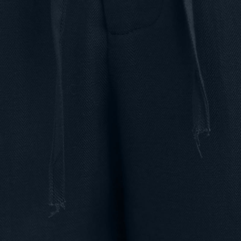 Buddha Stones Minimalistische, lässige lange Hose mit Kordelzug und Reißverschluss für Frühling und Sommer, einfarbig, gerades Bein, mit Taschen - image 7