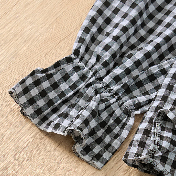 Buddha Stones Frühling/Sommer Vintage Casual Button-Up Karo Langarmhemden für Damen - image 24