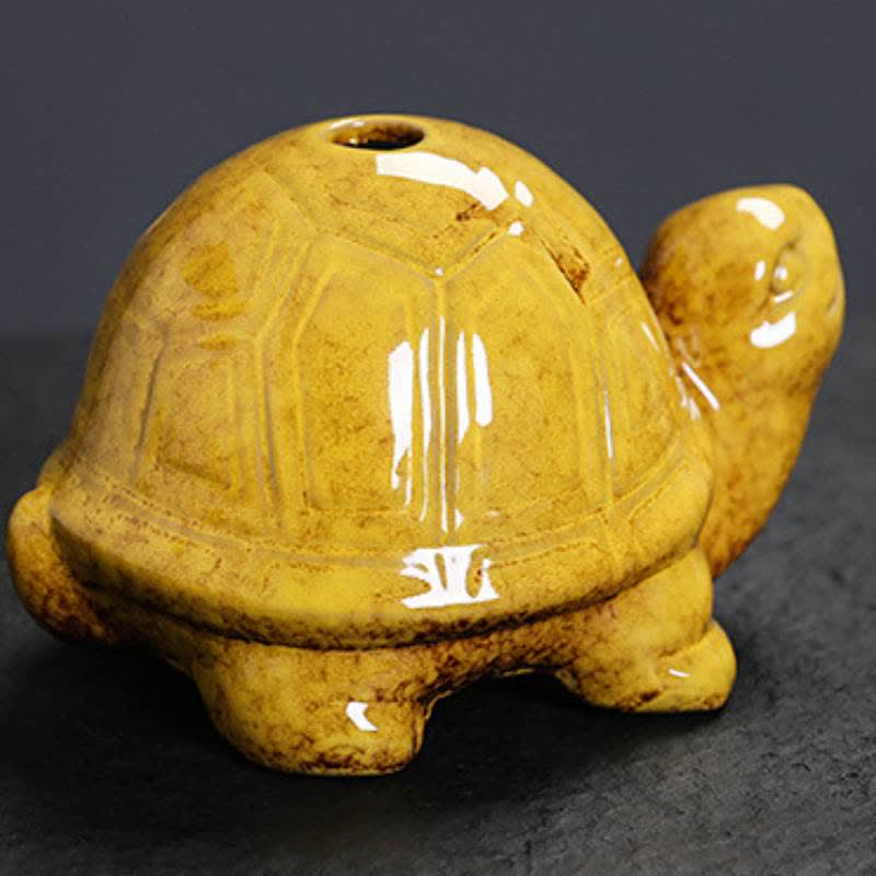 Buddha Stones Keramik-Räuchergefäß „Schildkröte“ - image 15