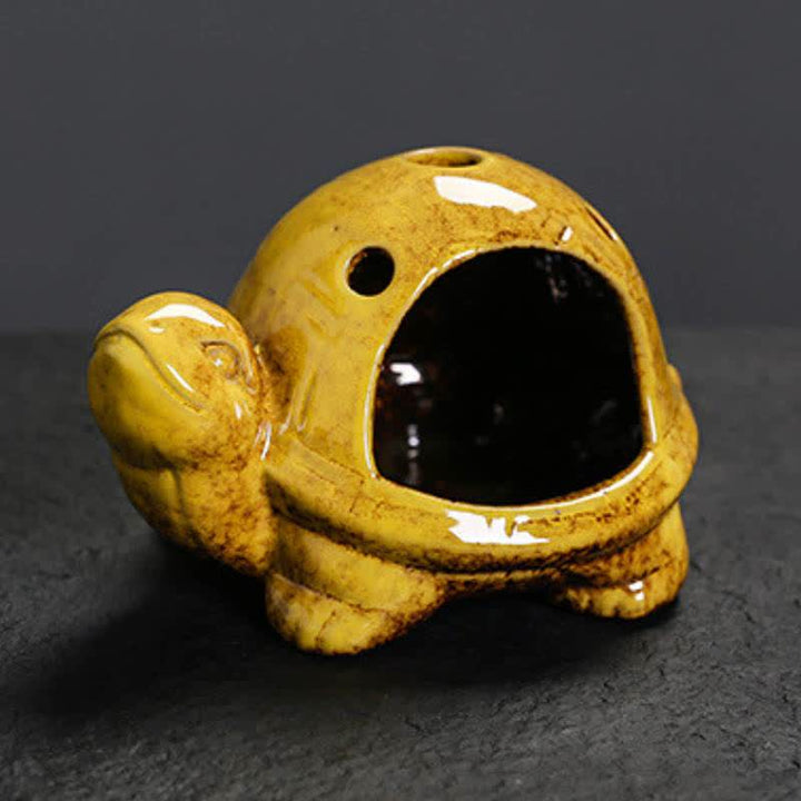 Buddha Stones Keramik-Räuchergefäß „Schildkröte“ - image 12