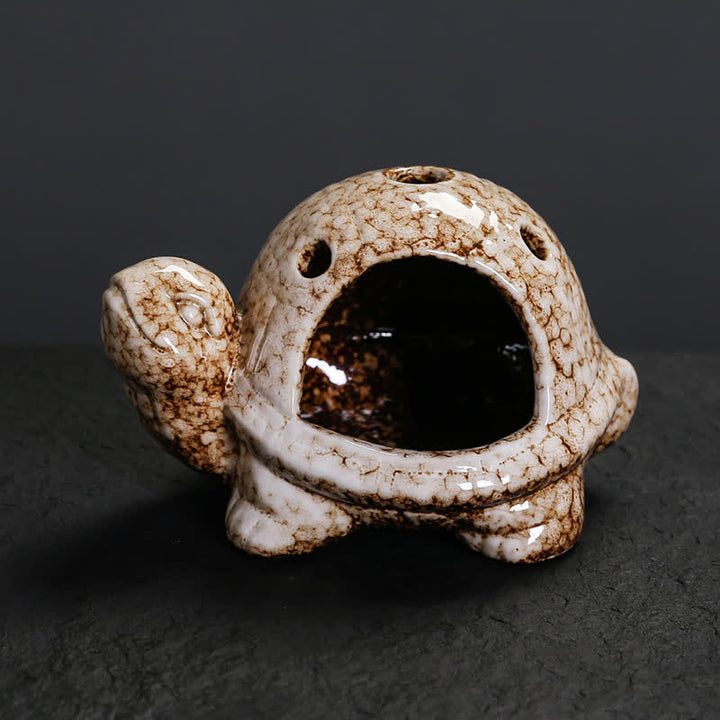 Buddha Stones Keramik-Räuchergefäß „Schildkröte“ - image 8