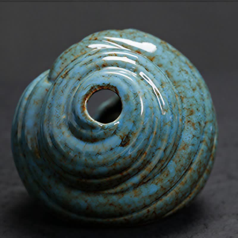 Buddha Stones Räuchergefäße aus Keramik (Shankha) - image 3