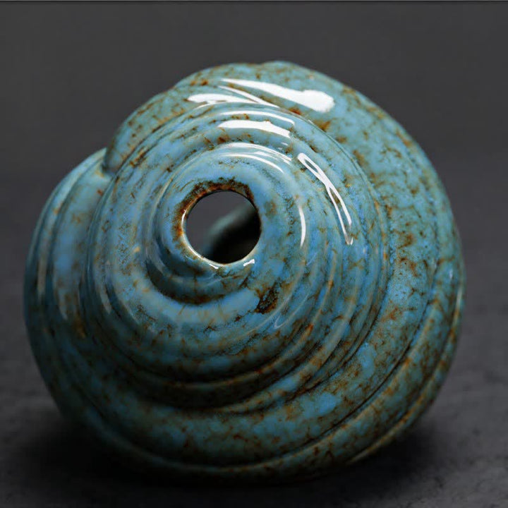 Buddha Stones Räuchergefäße aus Keramik (Shankha) - image 3