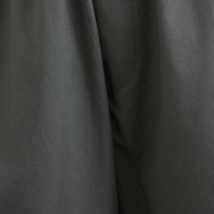 Buddha Stones Frühling/Sommer: Schlichte, einfarbige, kurze Damenhose mit weitem Bein und Taschen - image 7