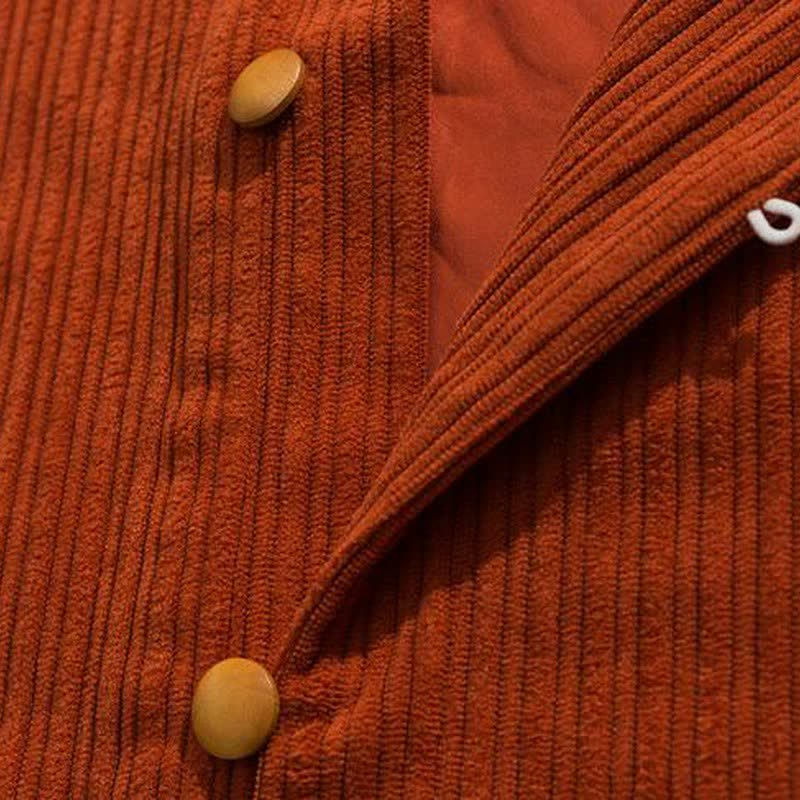 Buddha Stones Lässige Herrenjacke im Tang-Stil mit Stehkragen und Knopfleiste für Herbst und Winter - image 7