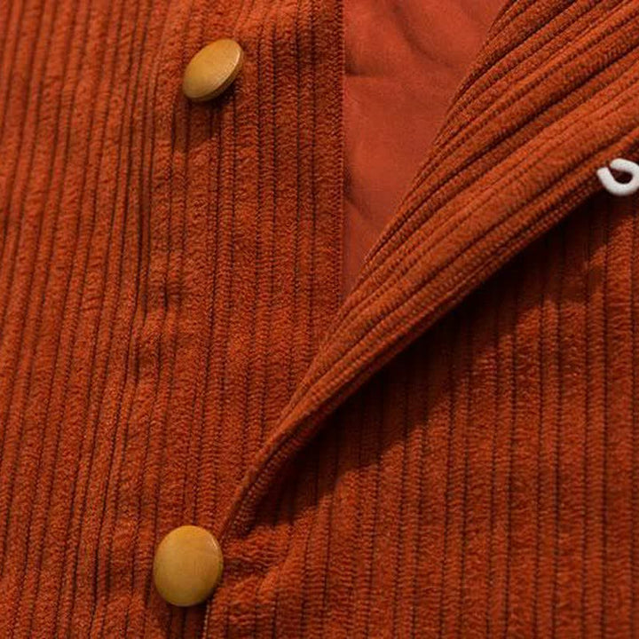 Buddha Stones Lässige Herrenjacke im Tang-Stil mit Stehkragen und Knopfleiste für Herbst und Winter - image 7