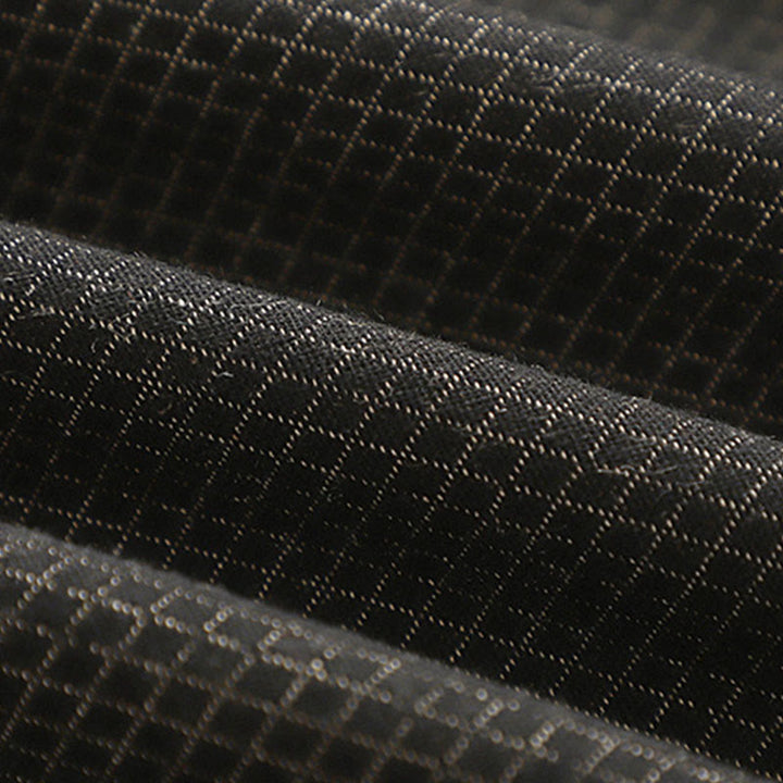 Buddha Stones Lässiger, minimalistischer Kimono für Herren aus einfarbigem Baumwoll-Leinen-Mischgewebe mit Kordelzug und Taschen für den Herbst - image 8