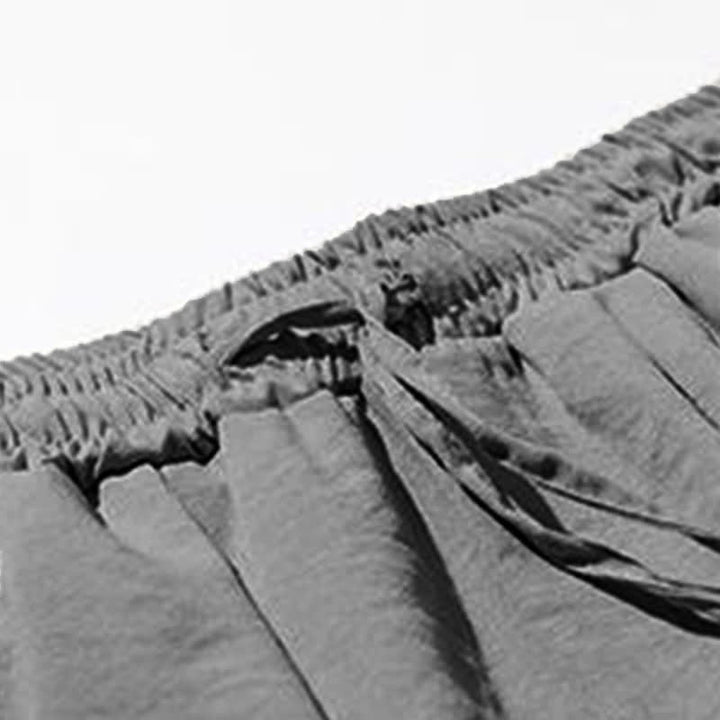 Buddha Stones Lässige, einfarbige Herren-Cropped-Hose mit Kordelzug für Frühling und Sommer, schmal zulaufende Hose mit Tasche - image 26