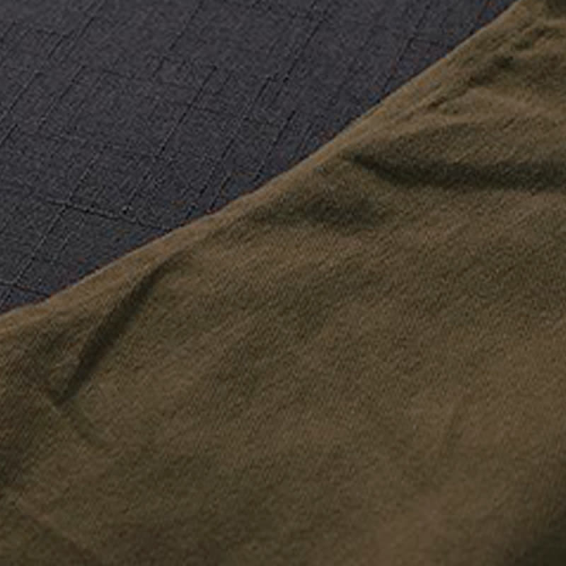 Buddha Stones Sommerliches, minimalistisches Tanktop im Tang-Stil mit Knopfleiste und Tasche – ärmellos, für Damen. - image 8