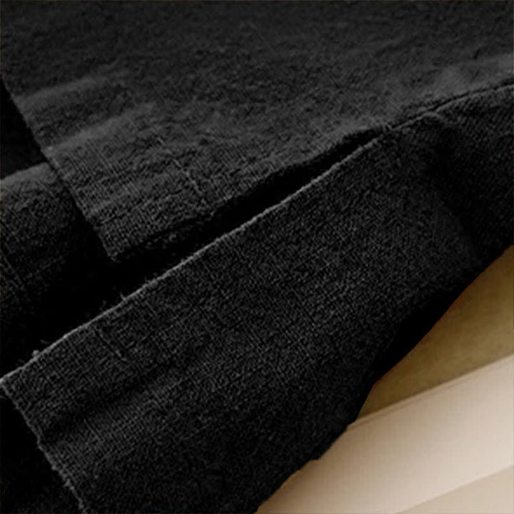 Buddha Stones Casual Plain Women's Crew Neck Design Loose Half Sleeve T-Shirt - image 19