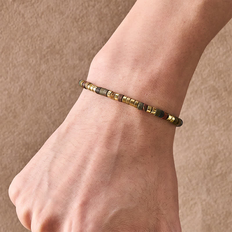 Buddha Stones Hämatit-Armband mit kraftvollen Perlen - image 12