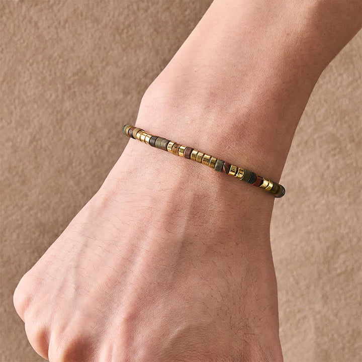 Buddha Stones Hämatit-Armband mit kraftvollen Perlen - image 12