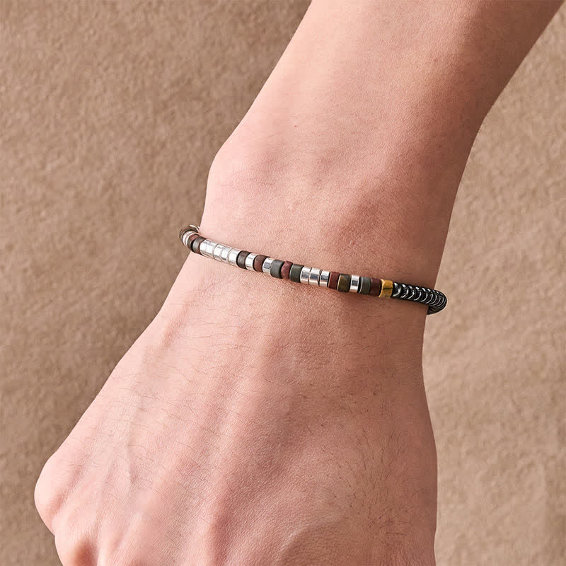 Buddha Stones Hämatit-Armband mit kraftvollen Perlen - image 4