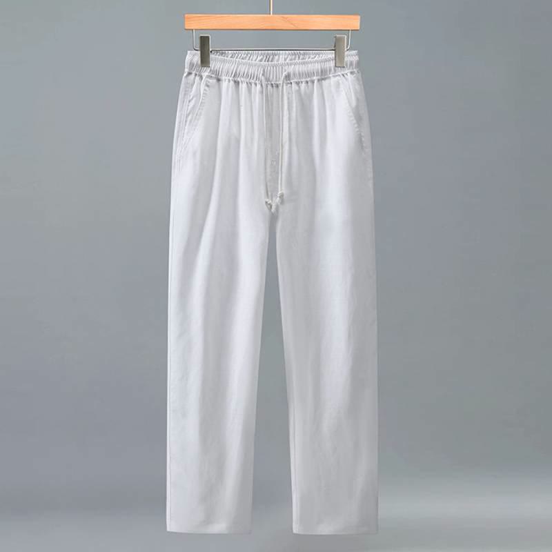 Buddha Stones 2-teiliges Set für Frühling und Herbst: Lässiges Herren-Meditationstuch mit Knopfleiste, einfarbigem Hemd und Hose, mit Taschen - image 17