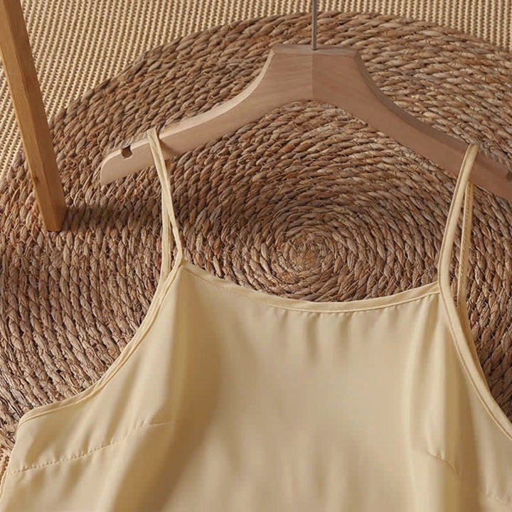 Buddha Stones 2-teiliges sommerliches Boho-Kleid für Damen mit Rundhalsausschnitt, ellbogenlangen Ärmeln und Tasche - image 13