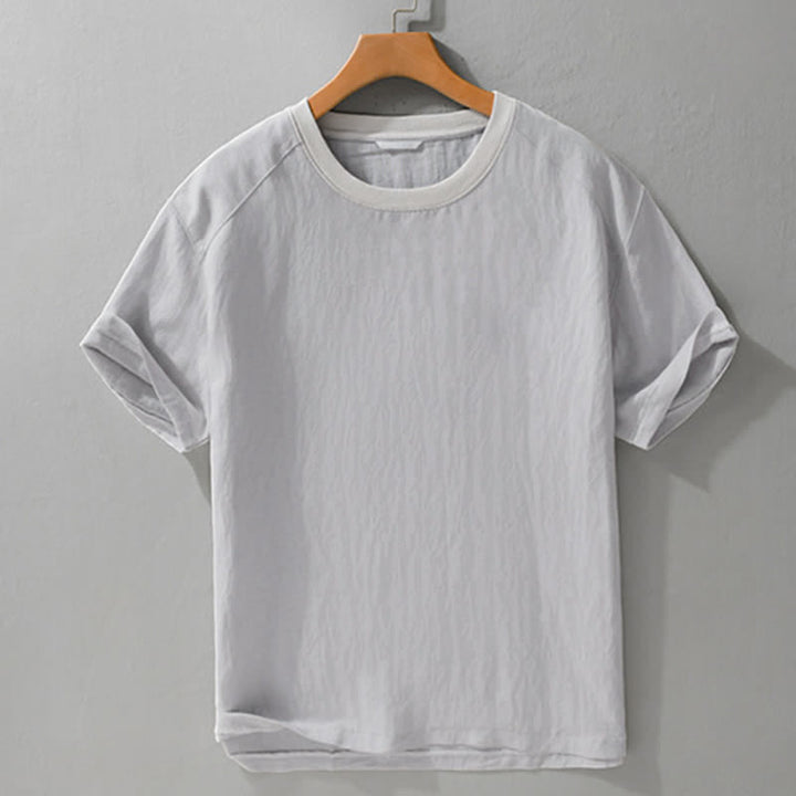 Buddha Stones Lässige, sommerliche Herren-T-Shirts im Vintage-Look mit kurzen Ärmeln - image 7