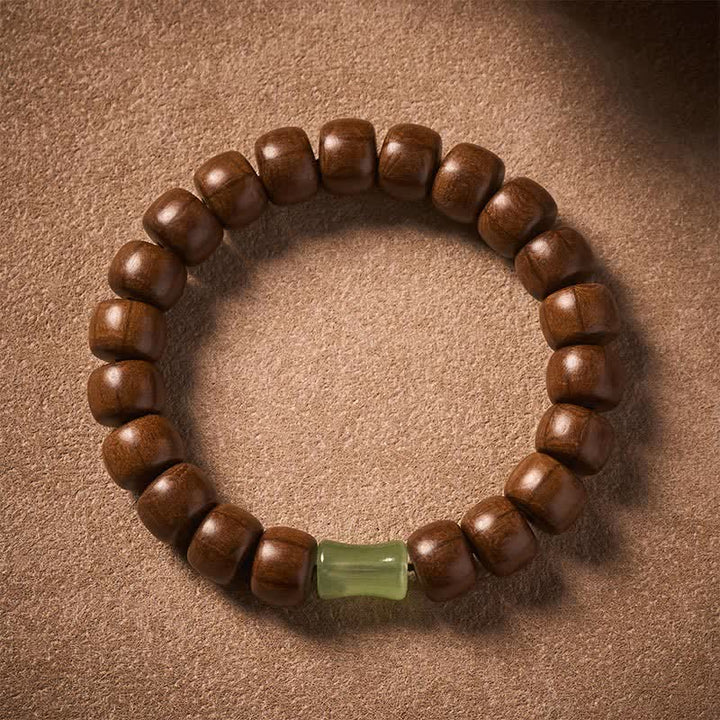 Buddha Stones Abelia Biflora Schutz Vintage Gebetsperlen-Charm-Armband - image 1