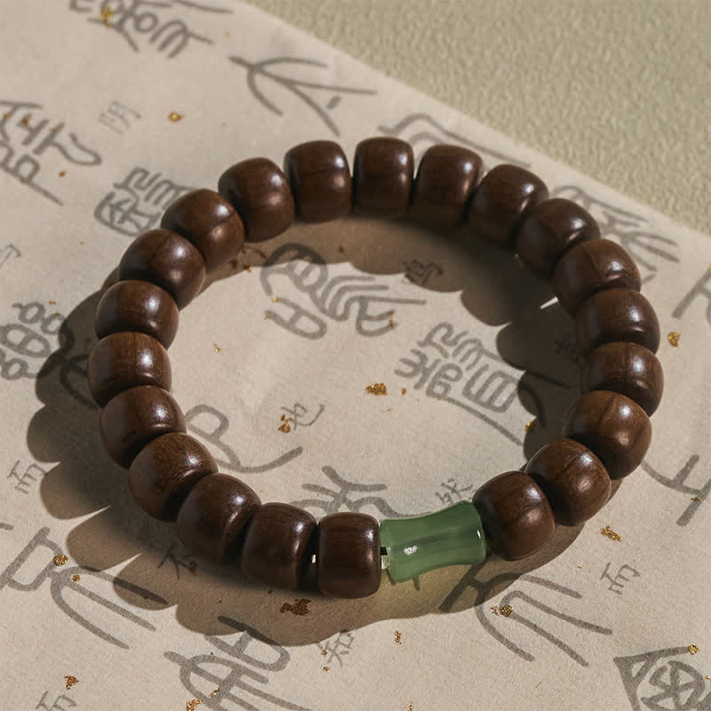Buddha Stones Abelia Biflora Schutz Vintage Gebetsperlen-Charm-Armband - image 2