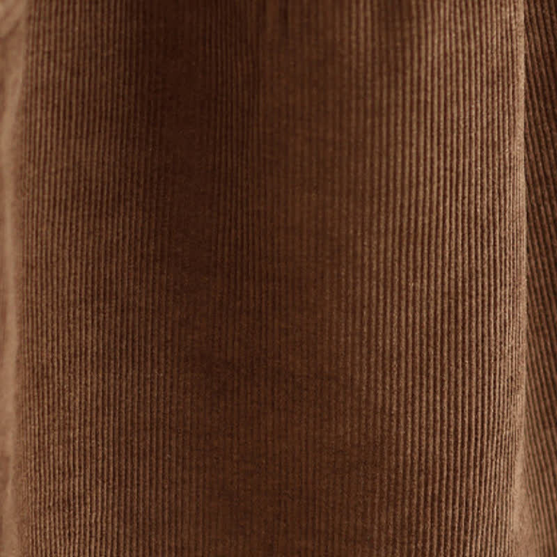 Buddha Stones Herbst/Winter Vintage Schlichtes, einfarbiges Damen-Winterkleid mit Rundhalsausschnitt, ärmellos und mit Taschen - image 10