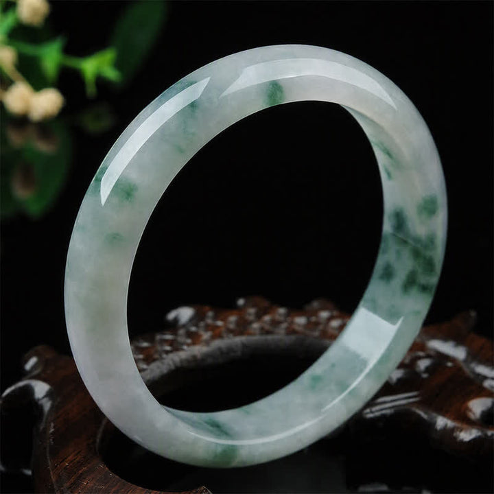 Jade Glück Segen Wohlstand Armband Armreif - 60-61 mm - image 0