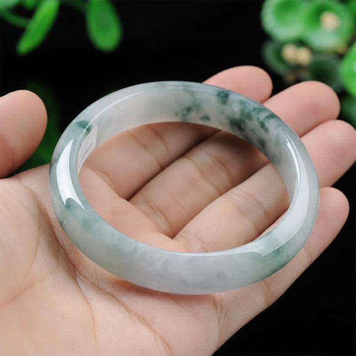 Jade Glück Segen Wohlstand Armband Armreif - image 2