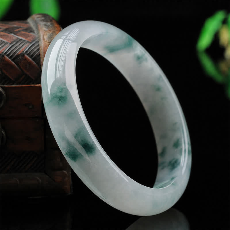 Jade Glück Segen Wohlstand Armband Armreif - image 1