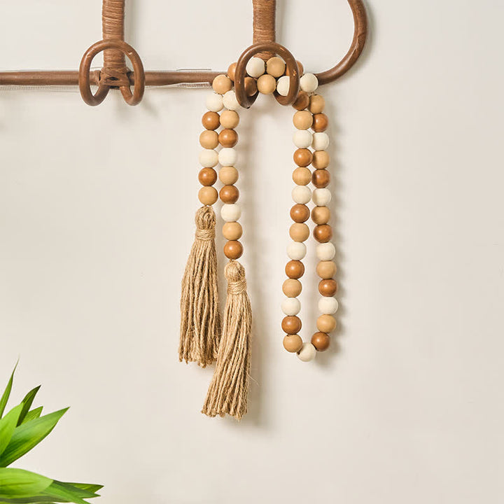 Buddha Stones Boho-Landhausstil, Perlenquasten-Akzent, Achtsames Wohnen - image 13