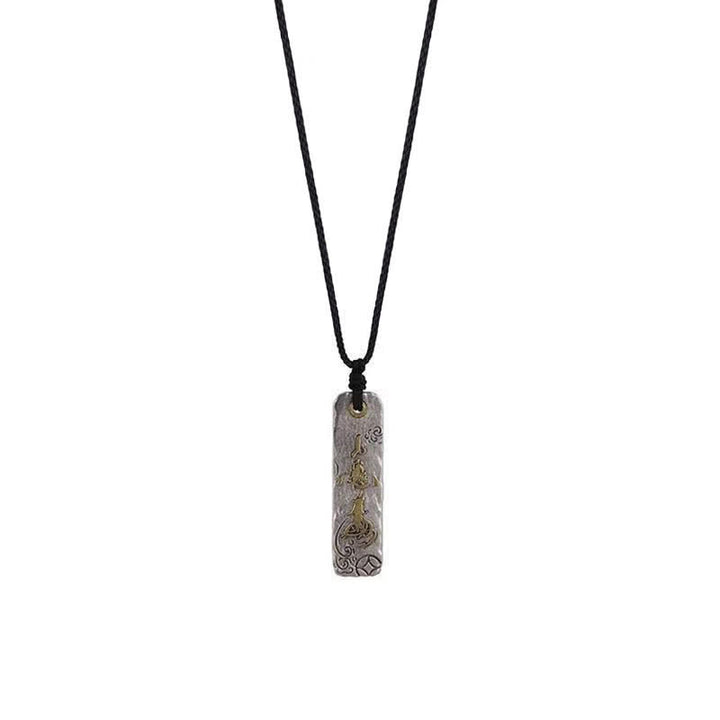 Buddha Stones ​​machen ein Glück, chinesisches Schriftzeichen, Kupfermünze, Reichtum, Halsketten-Anhänger - image 8