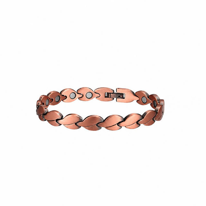 Buddha Stones Erdendes magnetisches Kupferblatt-Armband - image 3