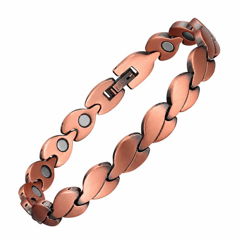 Buddha Stones Erdendes magnetisches Kupferblatt-Armband - image 5