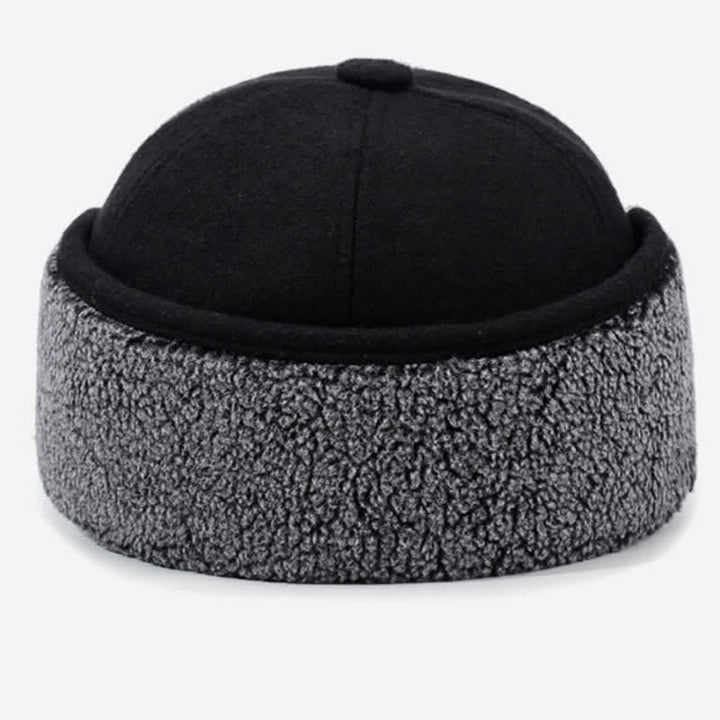 Buddha Stones Wintermütze mit Plüschbesatz und Ohrenklappe im Baseball-Stil für Herren - image 5