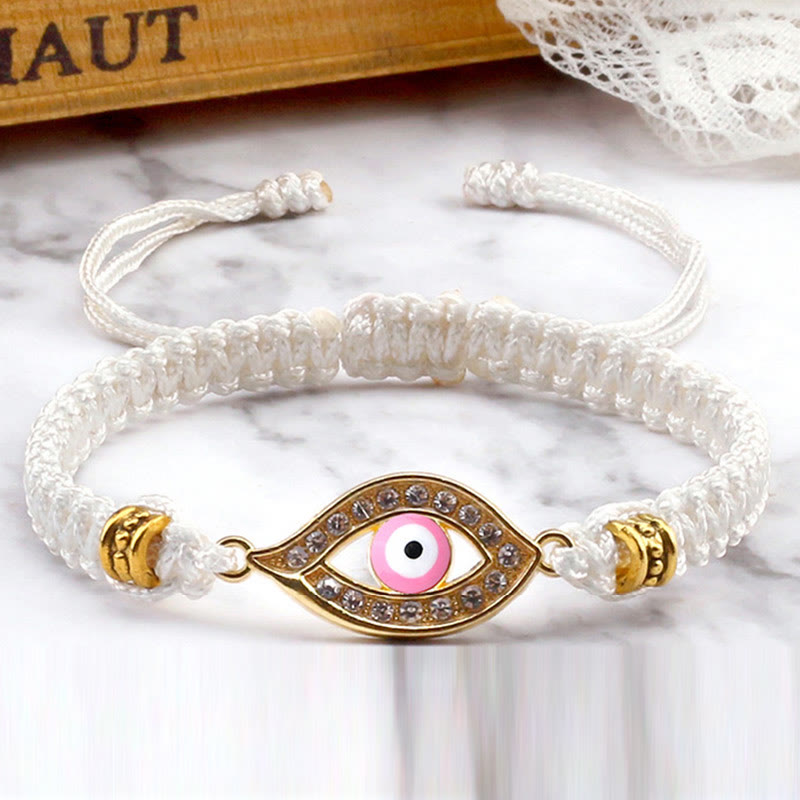 Buddha Stones Evil Eye Keep Away Evil Spirits Schnurarmband