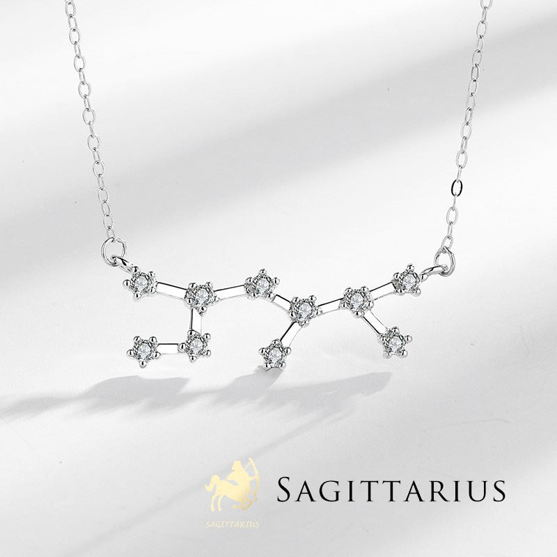 Buddha Stones 925 Sterling Silber 12 Sternbilder des Tierkreises Astrologie Segen Halskette Anhänger - image 12